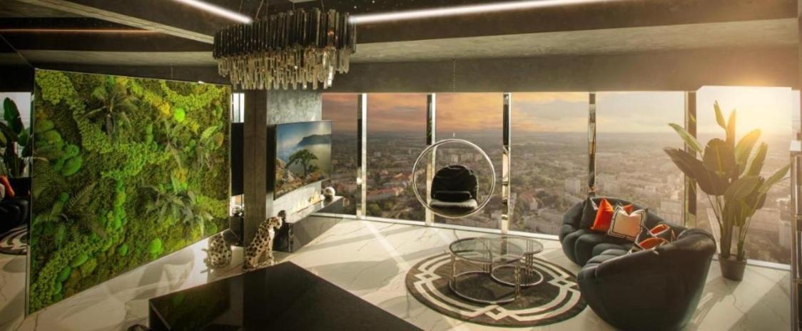 Apartment Hanza Tower Royal Spa & Jacusi & Sauna & Pool *